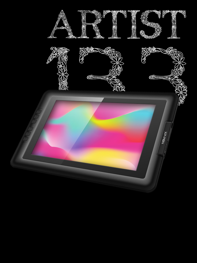  Artist 13.3 digital painting pad 13.3 inch screen with 1920x1080 HD display resolution 