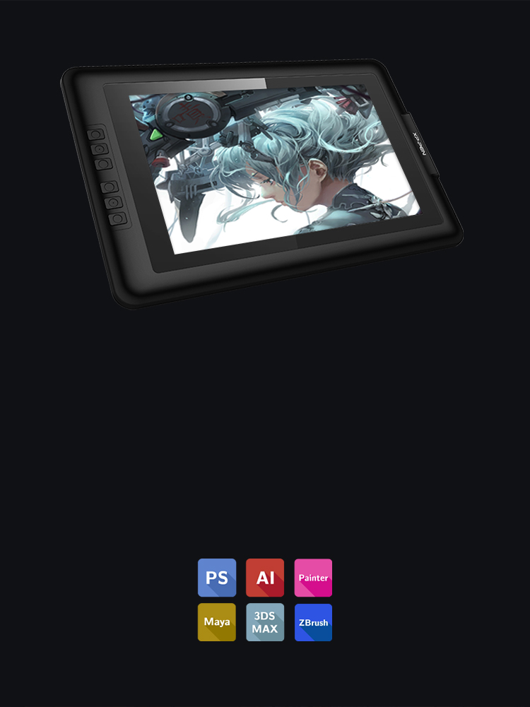  Artist 13.3 digital art pad Compatible with Most Operating Systems and applications 