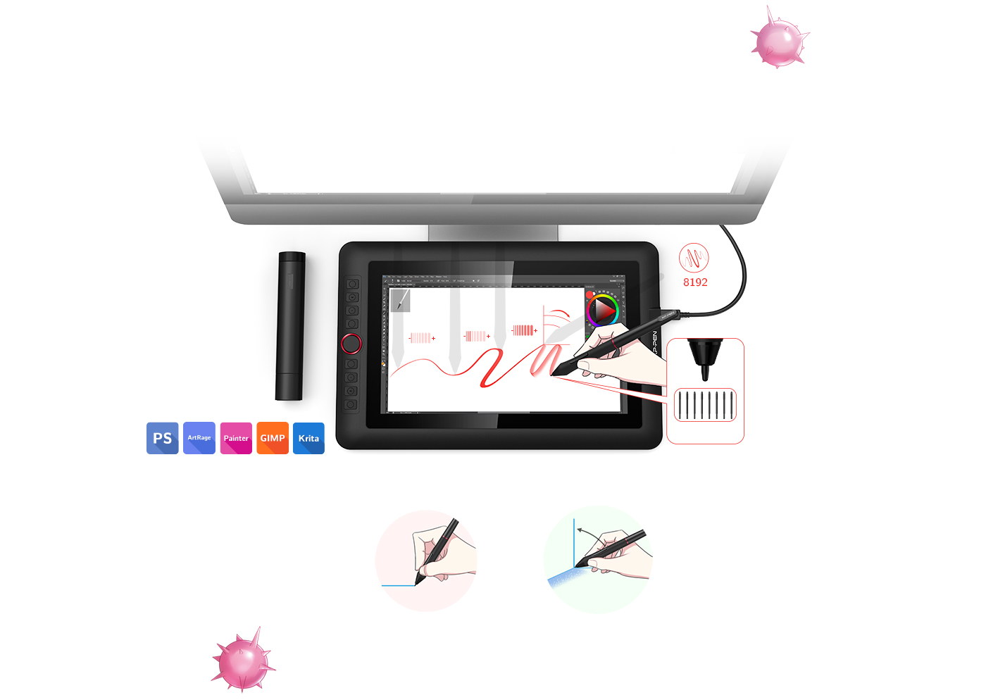 Tablette Graphique Pro XP-PEN 13.3'' HD (ARTIST-13.3PRO)