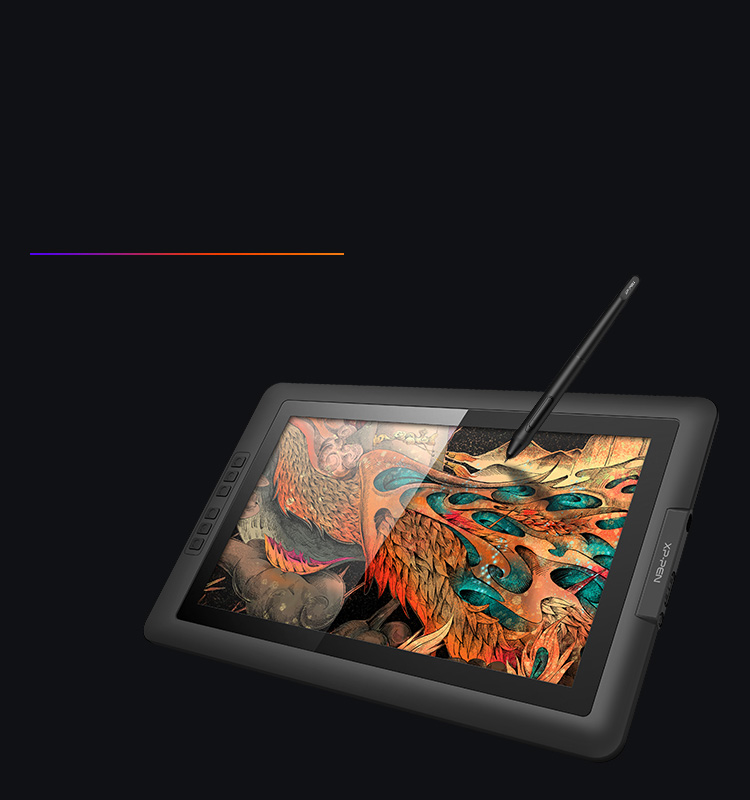  Artist 15.6 display tablet with High quality glass design 