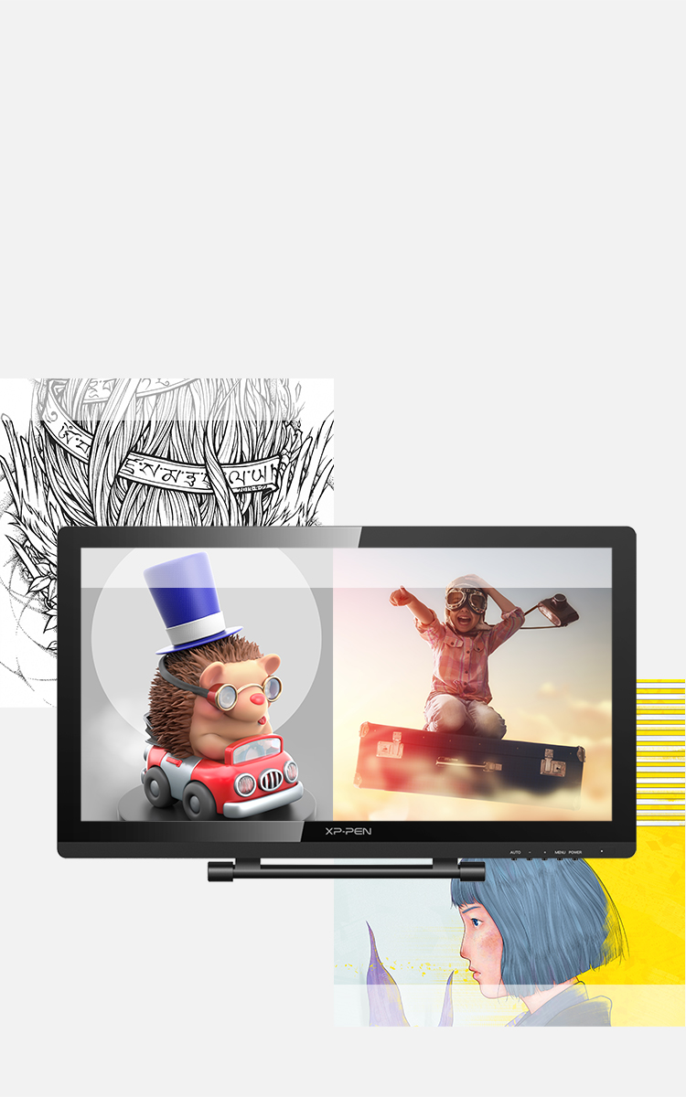 Desenhe, esboce, pinte e projete diretamente na tela XP-Pen Artist 22 Pro