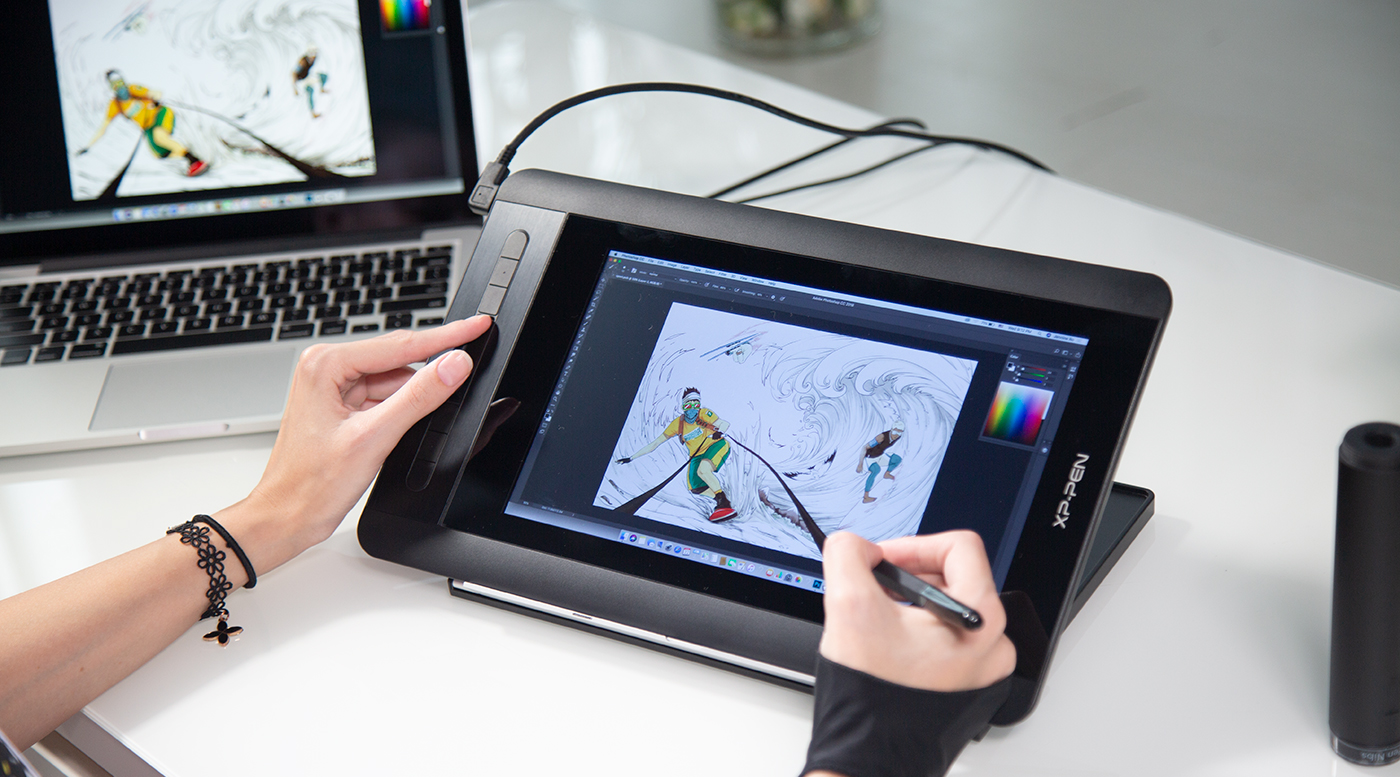 AC 18 Multifunctional Metal Display Drawing Tablet Stand | XPPen