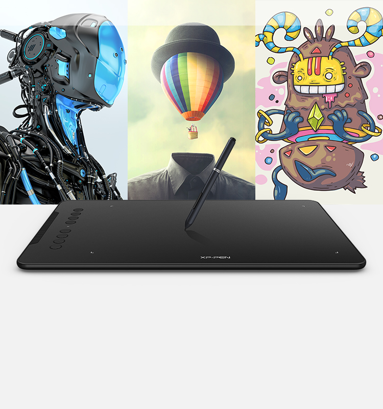 Creación más eficiente Con tableta electronica para dibujar XP-Pen Deco 01