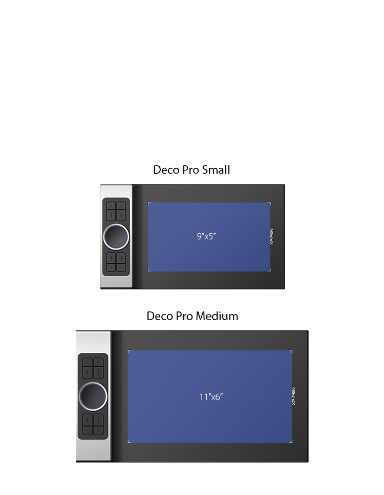 Deco Pro Small  Medium Professional Graphic Tablet | XPPen