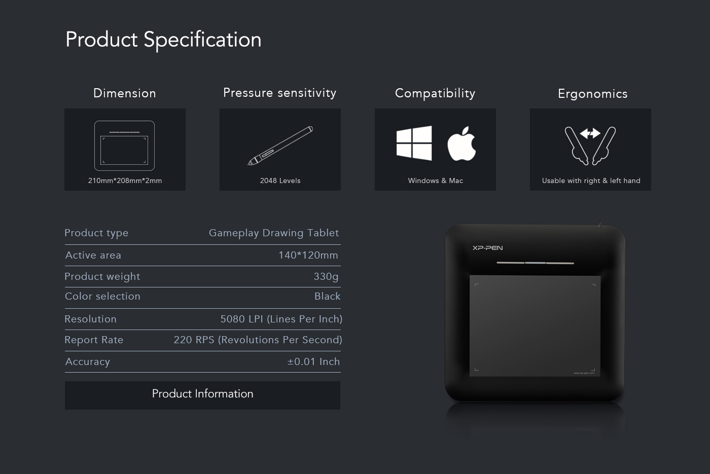 xp pen star g540 xp pen star g540