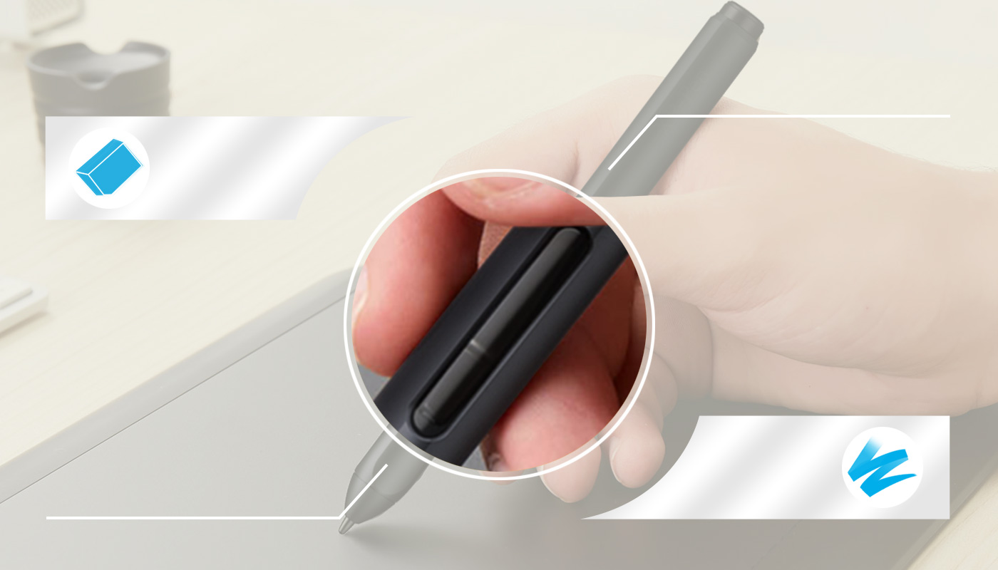 XP-Pen PN03 Battery-free Stylus Passive Pen for XP-Pen Star04 05/Deco 01 