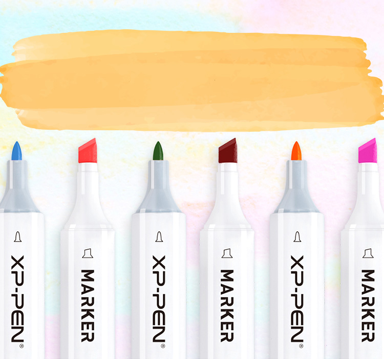 XPPen Markers different colors pen