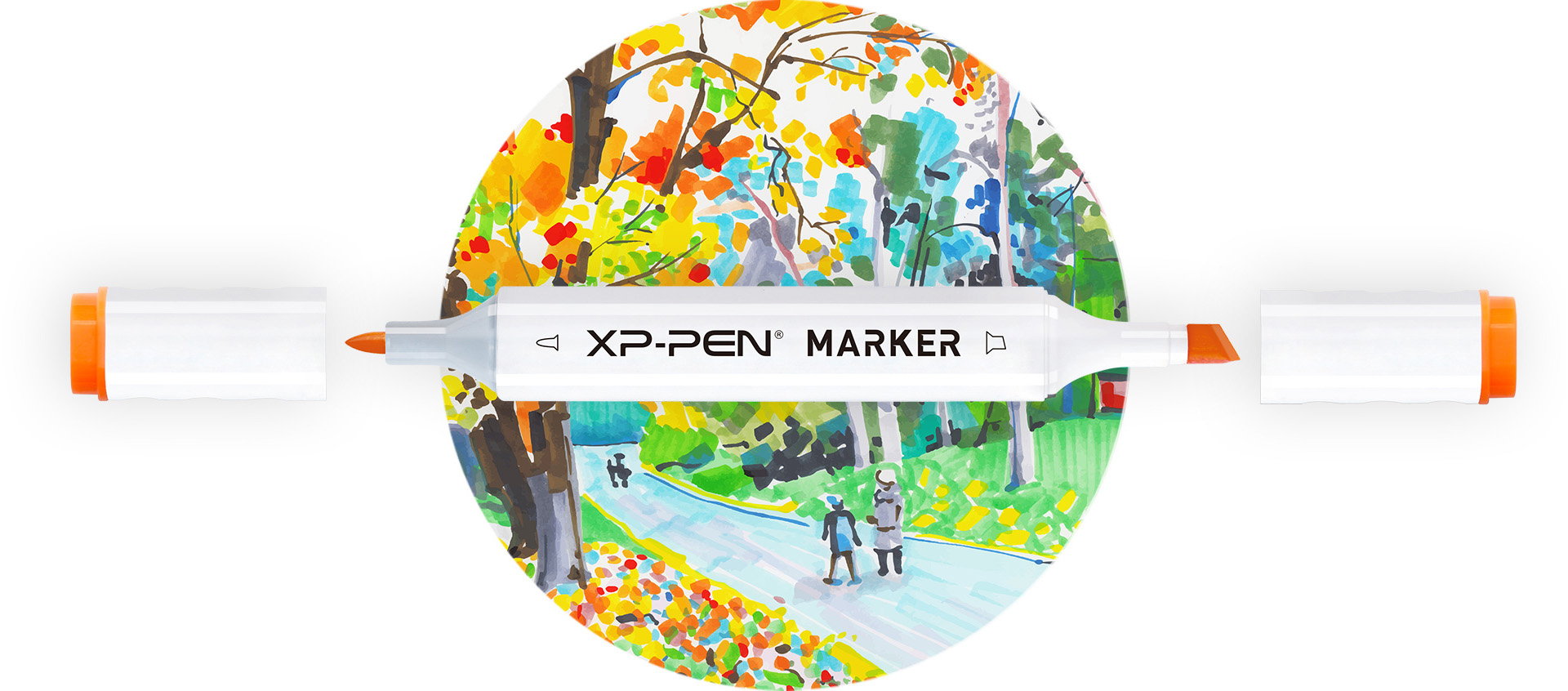XPPen Markers different colors pen