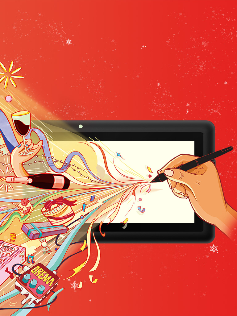 Artist 13.3 Pro Holiday Edition drawing tablet monitor | XPPen