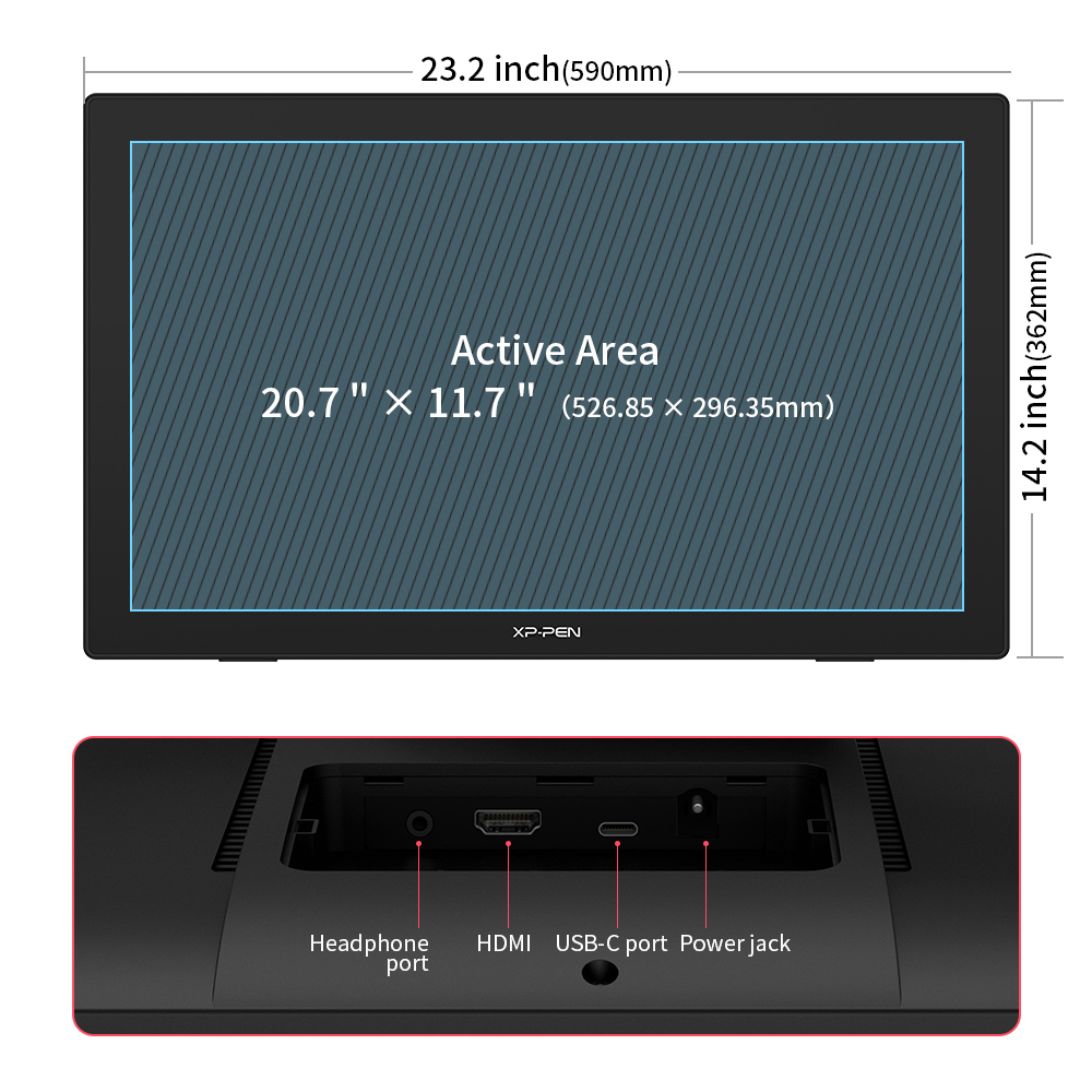 Artist 24 affordable large display drawing tablet | XP-Pen