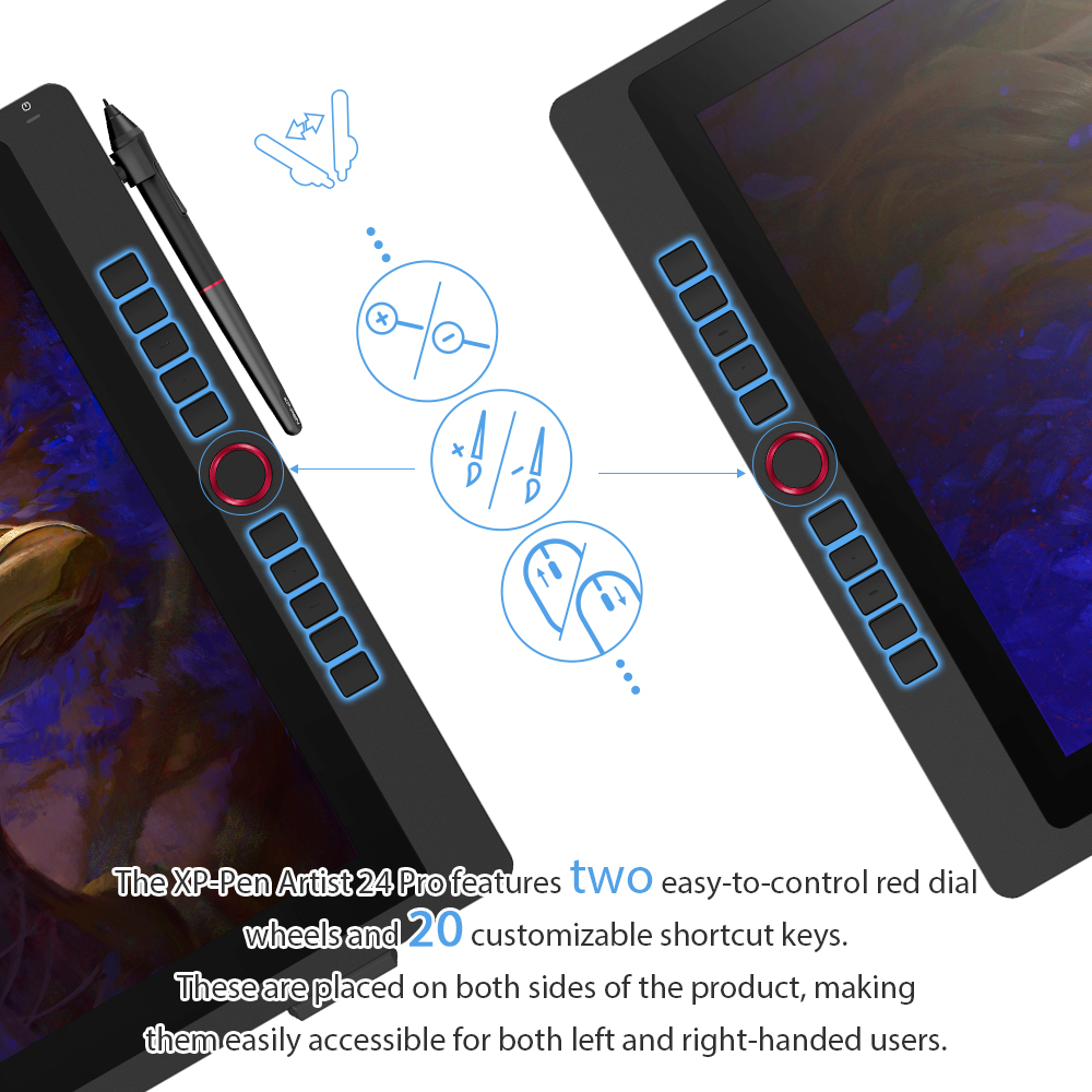 Artist 24 Pro 2K Pen Display Tablet | XPPen Canada Official