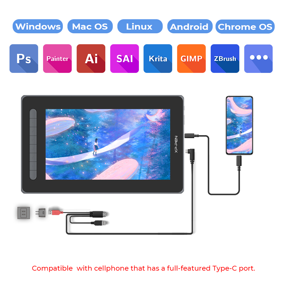 Artist 12 (2nd Gen) GIFT Edition | XPPen Canada Official Store