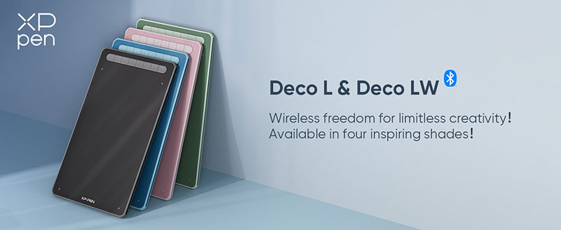 Deco LW está equipado con un chip Bluetooth v5.0, que le permite trabajar sin cables, con una conexión Bluetooth inalámbrica, ¡lo que le permite mantener su espacio creativo!
