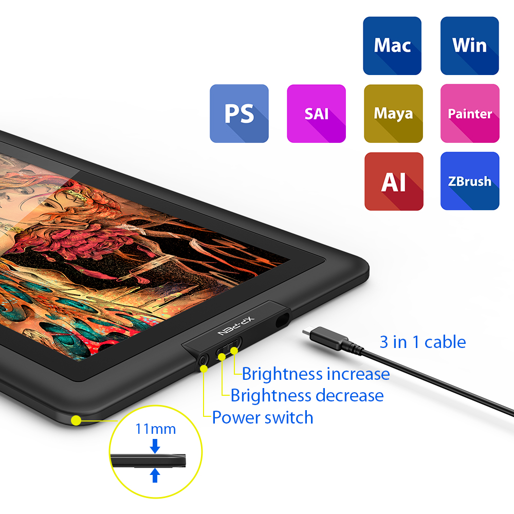 PC/タブレット PC周辺機器 Artist 15.6 Graphics Display Tablet Monitor | XPPen US Official Store