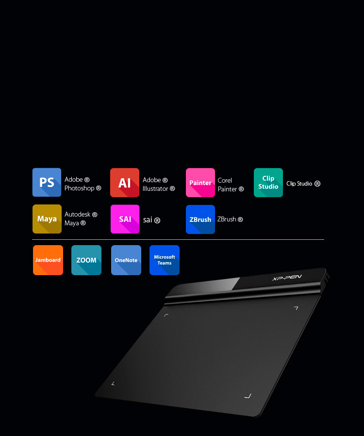  Star G640 drawing pad Compatible with most Operating Systems and applications 