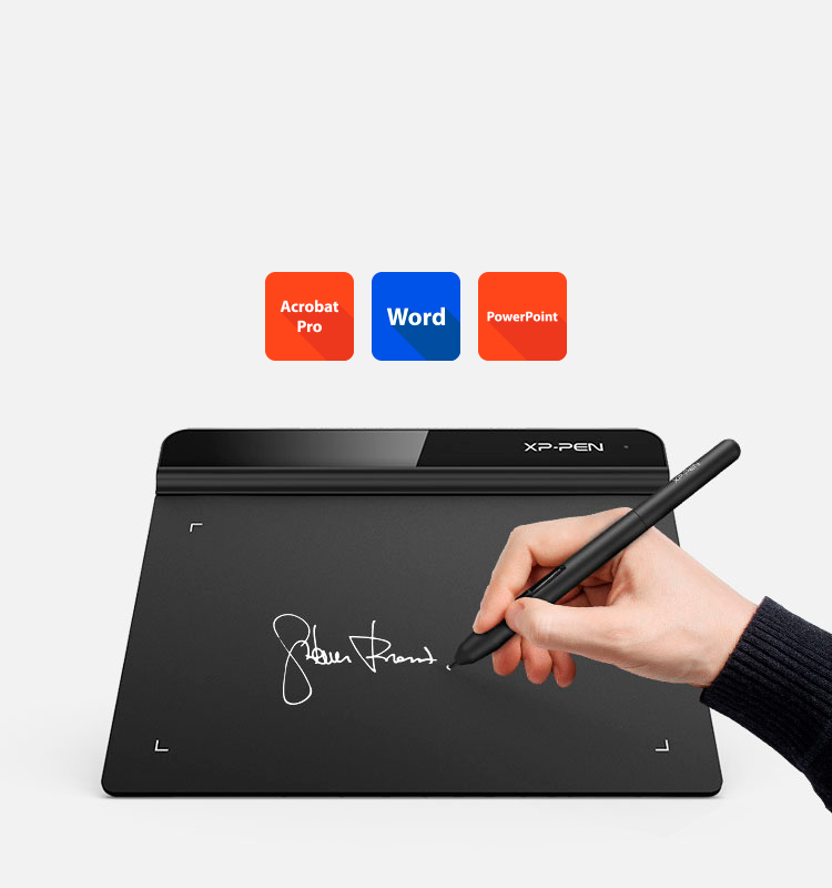  XP-Pen Star G640 portable art tablet use for Business Signature 